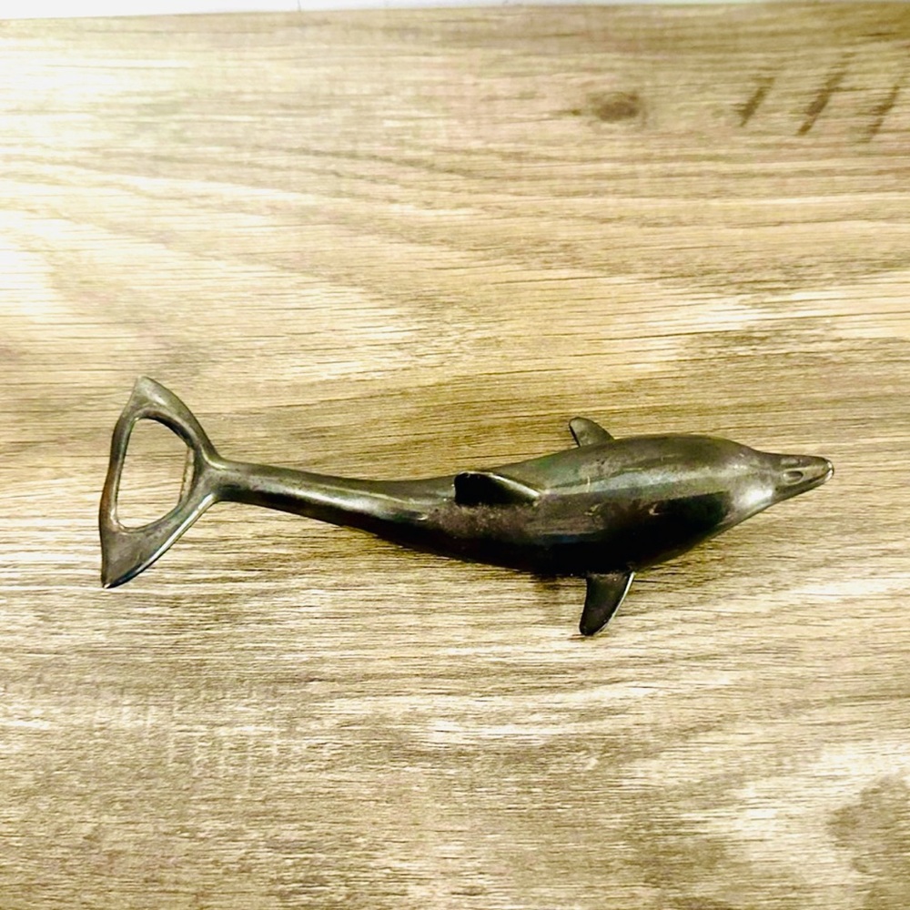 Vintage Dolphin Bottle Beer Opener Made in W.-Germany Rare Double Opener
